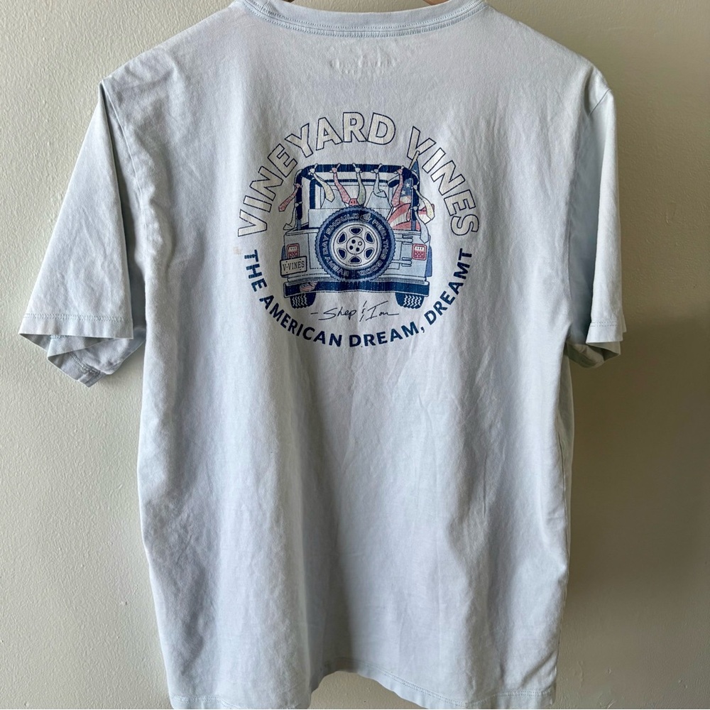 Vineyard Vines Sky Blue Short Sleeve Tee